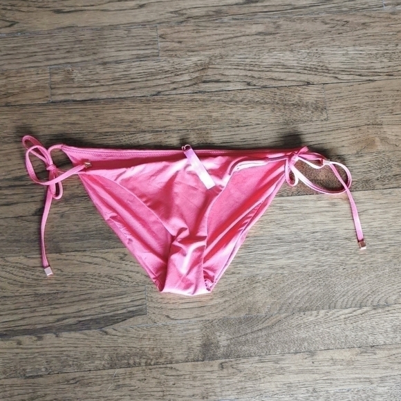 Victoria's Secret String Hipster Bikini Coral New XL - Picture 1 of 6